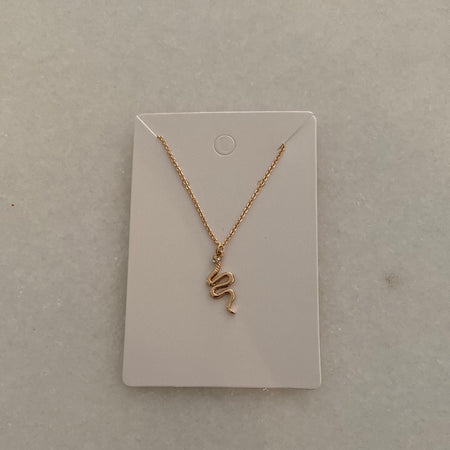 Gold Snake Necklace